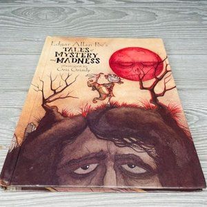 Edgar Allan Poe's Tales of Mystery and Madness Hardcover book collectible